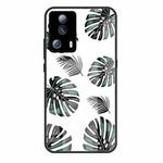 For Xiaomi Civi 2 Colorful Painted Glass Phone Case(Banana Leaf)
