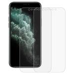 For iPhone 11 Pro / X / XS 2 PCS 3D Curved Full Cover Soft PET Film Screen Protector