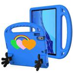 For Huawei MediaPad T5 10 Love Small Palm Holder EVA Tablet Case(Blue)