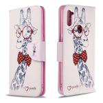 For Galaxy A11 Colored Drawing Pattern Horizontal Flip Leather Case with Holder & Card Slots & Wallet(Deer)