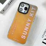 For iPhone 14 Pro Dreamland PC Phone Case(Orange)
