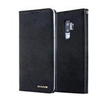 For Galaxy S9 CMai2 Silk Texture Horizontal Flip Leather Case with Holder & Card Slots & Photo Frame & Wallet(Black)