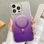For iPhone 12 Pro Max Gradient Magsafe Phone Case(Purple)