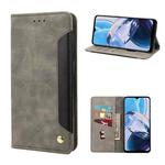 For Motorola Moto E22 / E22i Skin Feel Splicing Leather Phone Case(Grey)