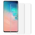 For Galaxy S10 2 PCS 3D Curved Full Cover Soft PET Film Screen Protector