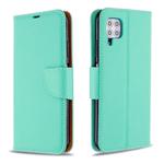 For Huawei P40 Lite Litchi Texture  Pure Color Horizontal Flip PU Leather Case with Holder & Card Slots & Wallet & Lanyard(Green)