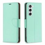 For Samsung Galaxy S23 5G Litchi Texture Pure Color Leather Phone Case(Green)