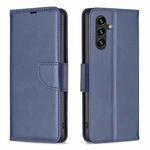 For Samsung Galaxy A14 5G Lambskin Texture Leather Phone Case(Blue)