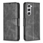 For Samsung Galaxy S23 5G Lambskin Texture Leather Phone Case(Black)