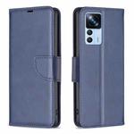 For Xiaomi 12T / 12T Pro / Redmi K50 Ultra Lambskin Texture Leather Phone Case(Blue)