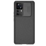 For Xiaomi Redmi K50 Ultra/12T NILLKIN CamShield Pro PC Phone Case(Black)