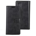 For Galaxy S20 Plus GOOSPERY Mansoor Series Crazy Horse Texture Horizontal Flip Leather Case With Bracket & Card Slot & Wallet(Black)