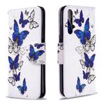 For Huawei Honor 20S Colored Drawing Horizontal Flip Leather Case with Holder & Card Slots & Wallet(Butterflies)