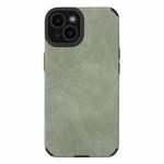 For iPhone 13 TPU Leather Phone Case(Green)