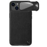 For iPhone 14 NILLKIN PC + TPU Magnetic Phone Case(Black)