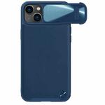 For iPhone 14 Plus NILLKIN PC + TPU Magnetic Phone Case(Blue)