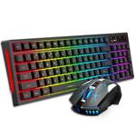 HXSJ L99 Wireless RGB Backlight Rechargeable 2.4G Mouse and Keyboard Set