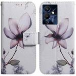 For Infinix Note 12 Pro 5G Coloured Drawing Horizontal Flip Leather Phone Case(Magnolia Flower)