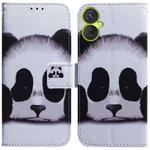 For Tecno Camon 19 Neo Coloured Drawing Horizontal Flip Leather Phone Case(Panda)