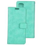 For Galaxy S20 Ultra GOOSPERY Mansoor Series Crazy Horse Texture Horizontal Flip Leather Case With Bracket & Card Slot & Wallet(Mint Green)