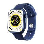 WS8 Plus 2.0 inch IPS Full Touch Screen Smart Watch, IP68 Waterproof Support Heart Rate & Blood Oxygen Monitoring / Sports Modes(Blue)