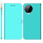 For Infinix Note 12 Pro 4G Imitated Mirror Surface Leather Phone Case(Mint Green)