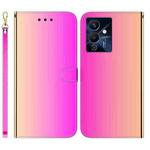 For Infinix Note 12 Pro 5G Imitated Mirror Surface Leather Phone Case(Gradient Color)