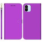 For Xiaomi Redmi A1 Imitated Mirror Surface Leather Phone Case(Purple)