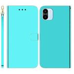 For Xiaomi Redmi A1 Imitated Mirror Surface Leather Phone Case(Mint Green)