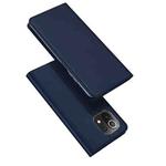 For Xiaomi Mi 11 Lite 4G / 5G DUX DUCIS Skin Pro Series Flip Leather Phone Case(Blue)