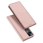 For Xiaomi 12T / 12T Pro DUX DUCIS Skin Pro Series Flip Leather Phone Case(Rose Gold)