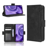 For Motorola Edge 30 Neo / Edge 30 Lite Skin Feel Calf Texture Card Slots Leather Phone Case(Black)