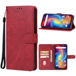 For UMIDIGI G1 Max Leather Phone Case(Red)