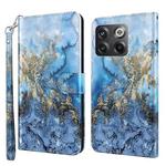 For OnePlus 10T 3D Painting Pattern TPU + PU Phone Case(Milky Way)