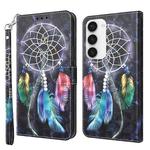 For Samsung Galaxy S23 5G 3D Painted Leather Phone Case(Colorful Dreamcatcher)