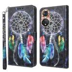 For Honor 50 3D Painted Leather Phone Case(Colorful Dreamcatcher)