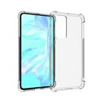 For Huawei P40 Shockproof Non-slip Waterproof Thickening TPU Protective Case(Transparent)