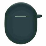 For Google Pixel Buds Pro Wireless Earphone Silicone Protective Case with Hook(Dark Green)