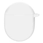 For Google Pixel Buds Pro Wireless Earphone Silicone Protective Case with Hook(White)