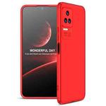 For Xiaomi Poco F4 5G / Redmi K40S GKK Three Stage Splicing Full Coverage PC Phone Case(Red)