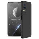 For Xiaomi Poco F4 5G / Redmi K40S GKK Three Stage Splicing Full Coverage PC Phone Case(Black)
