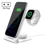 NILLKIN 3 in 1 Magnetic Wireless Charger, Specification:EU Plug