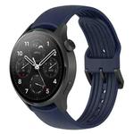 For Xiaomi Watch S1 Pro Silicone Watch Band(Navy Blue)