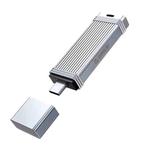 ORICO USB Flash Drive, Read: 100MB/s, Write: 50MB/s, Memory:32GB, Port:Type-C(Silver)