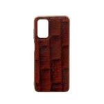 For Samsung Galaxy A53 5G Nano Electroplate Mahjong Texture Leather Phone Case(Brown)
