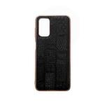 For Samsung Galaxy A73 5G Nano Electroplate Mahjong Texture Leather Phone Case(Black)