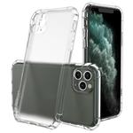For iPhone 11 Pro Sound Conversion Hole Transparent TPU Airbag Shockproof Case