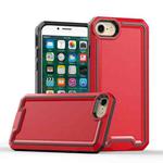 For iPhone SE 2022 / SE 2020 / 8 / 7 Armour Two-color TPU + PC Phone Case(Red+Black)