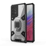 For Samsung Galaxy A53 5G Space PC+TPU Ring Holder Protective Phone Case(White)