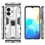 For vivo Y77E Supersonic PC + TPU Shock-proof Phone Case(Silver)